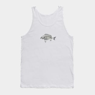 black porgy Tank Top